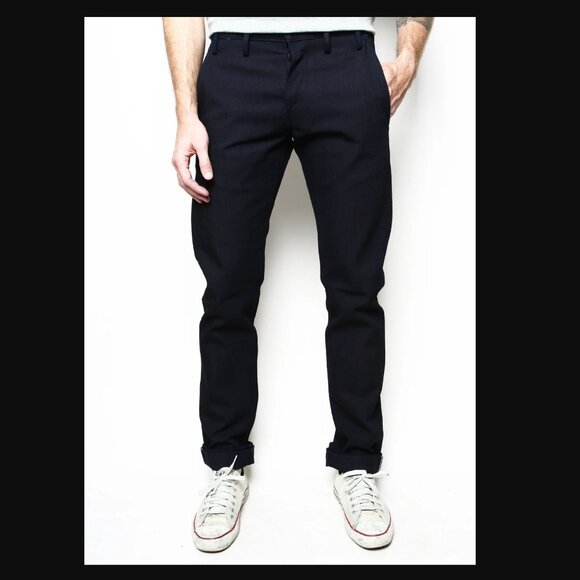 RGT Rogue Territory Officer Trousers Indigo Selvege Canvas
